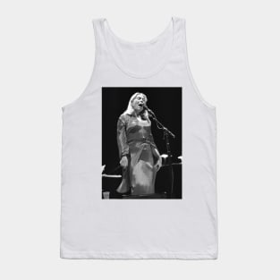 Joni Mitchell BW Photograph Tank Top